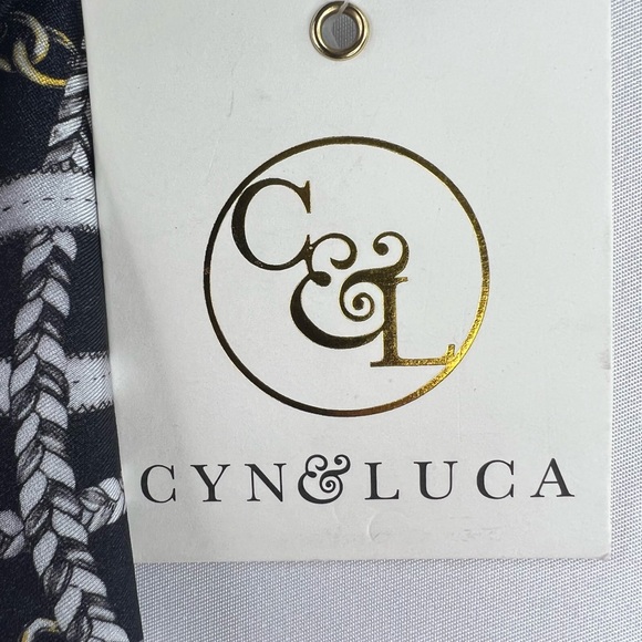 CYN & LUCA BLACK HAMPTON PADDED BRA SWIM TANKINI - Picture 7 of 7